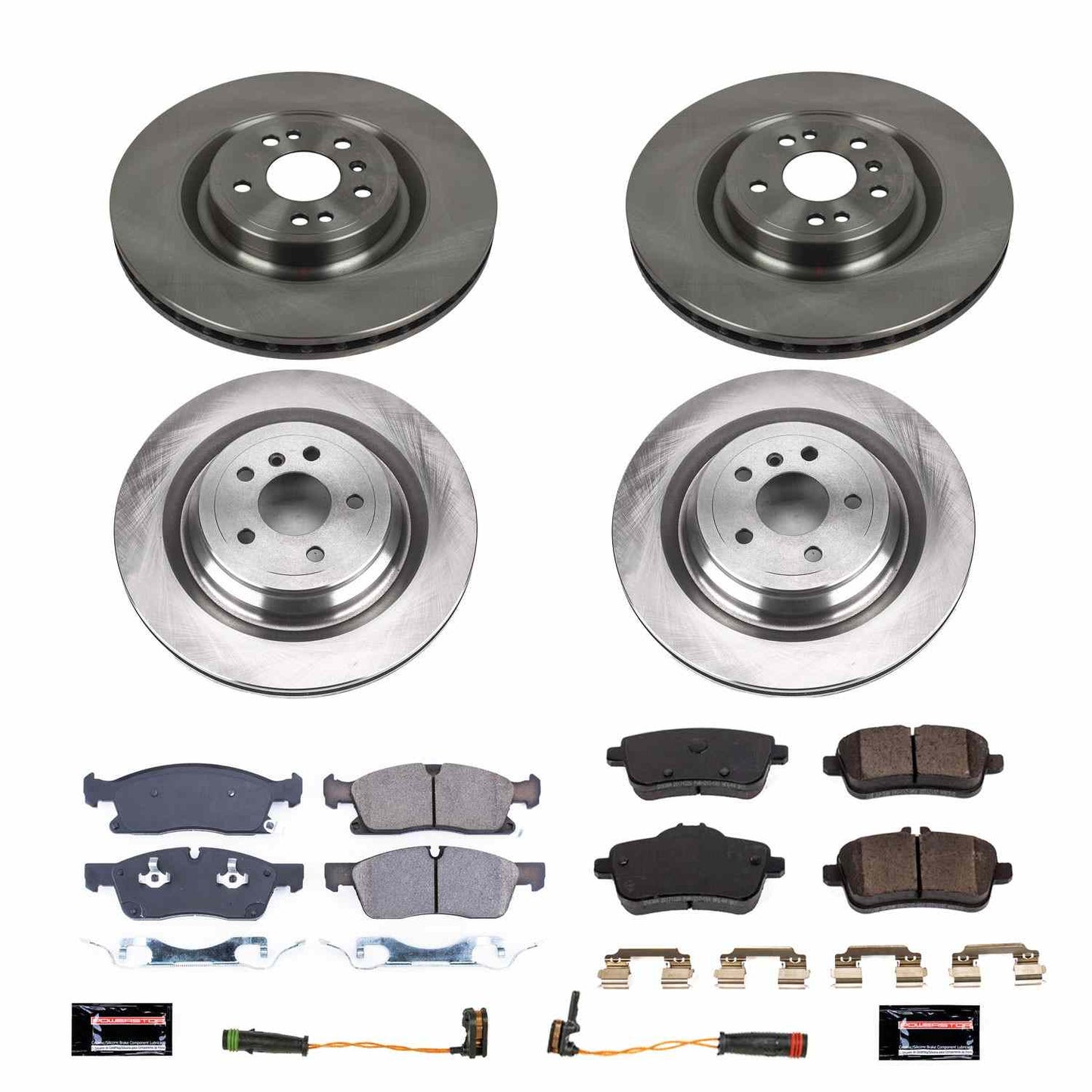 PowerStop Power Stop 2017 Mercedes-Benz GLS450 Front & Rear Autospecialty Brake Kit KOE7445