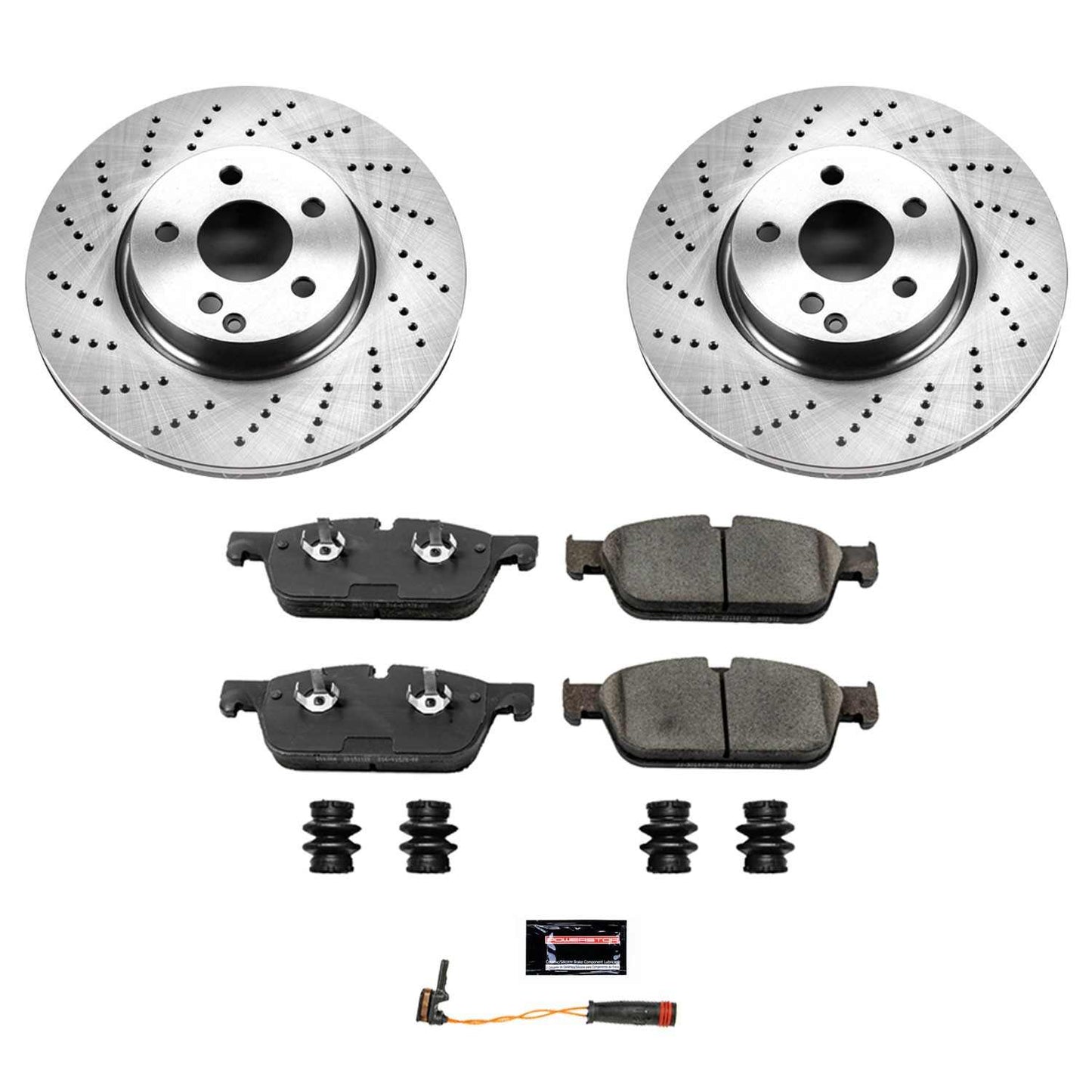 PowerStop Power Stop 2014 Mercedes-Benz C300 Front Autospecialty Brake Kit KOE7496