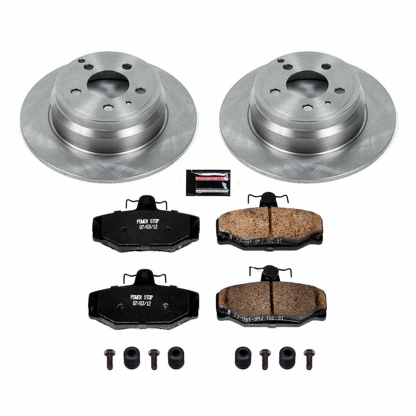 PowerStop Power Stop 1997 Volvo 850 Rear Autospecialty Brake Kit KOE7499