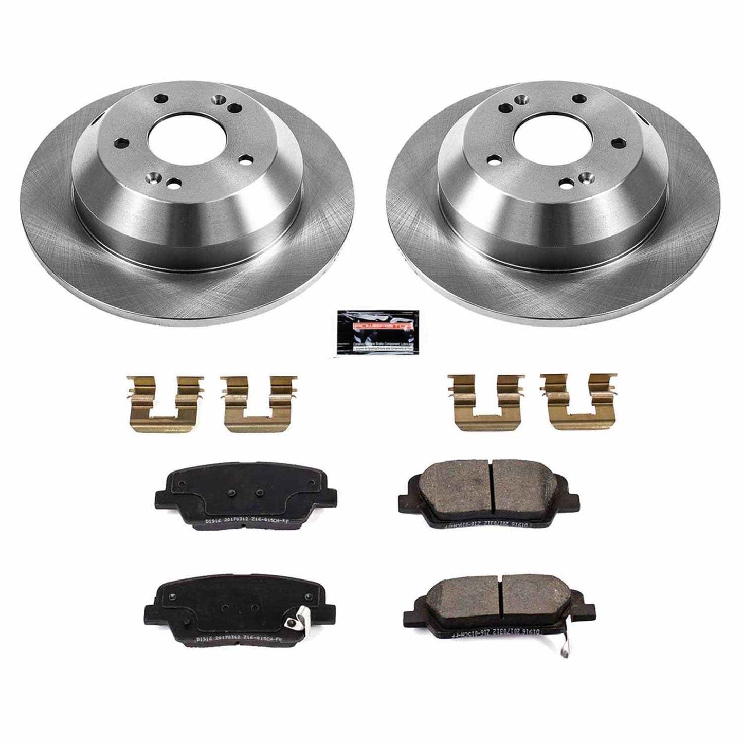 PowerStop Power Stop 10-18 Hyundai Santa Fe Rear Autospecialty Brake Kit KOE7507