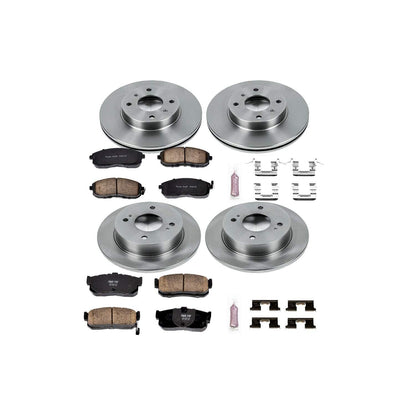 PowerStop Power Stop 99-01 Infiniti G20 Front & Rear Autospecialty Brake Kit KOE750