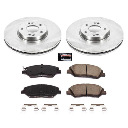 PowerStop Power Stop 17-18 Hyundai Santa Fe Front Autospecialty Brake Kit KOE7513