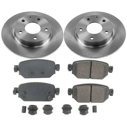 PowerStop Power Stop 17-18 Mazda 3 Rear Autospecialty Brake Kit KOE7515