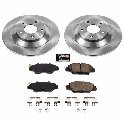 PowerStop Power Stop 16-18 Mazda CX-5 Rear Autospecialty Brake Kit KOE7516