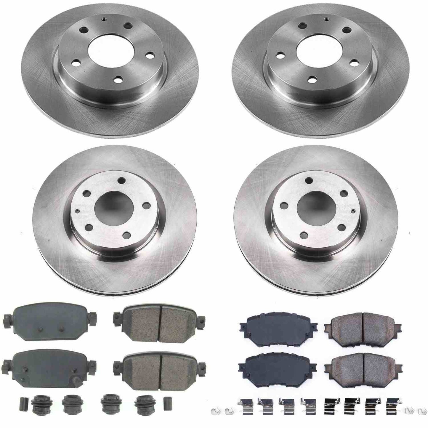 PowerStop Power Stop 17-18 Mazda 3 Front & Rear Autospecialty Brake Kit KOE7518