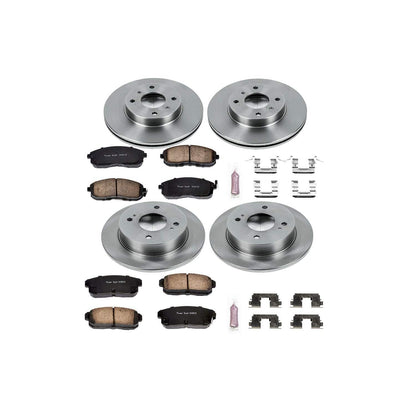 PowerStop Power Stop 01-02 Infiniti G20 Front & Rear Autospecialty Brake Kit KOE751