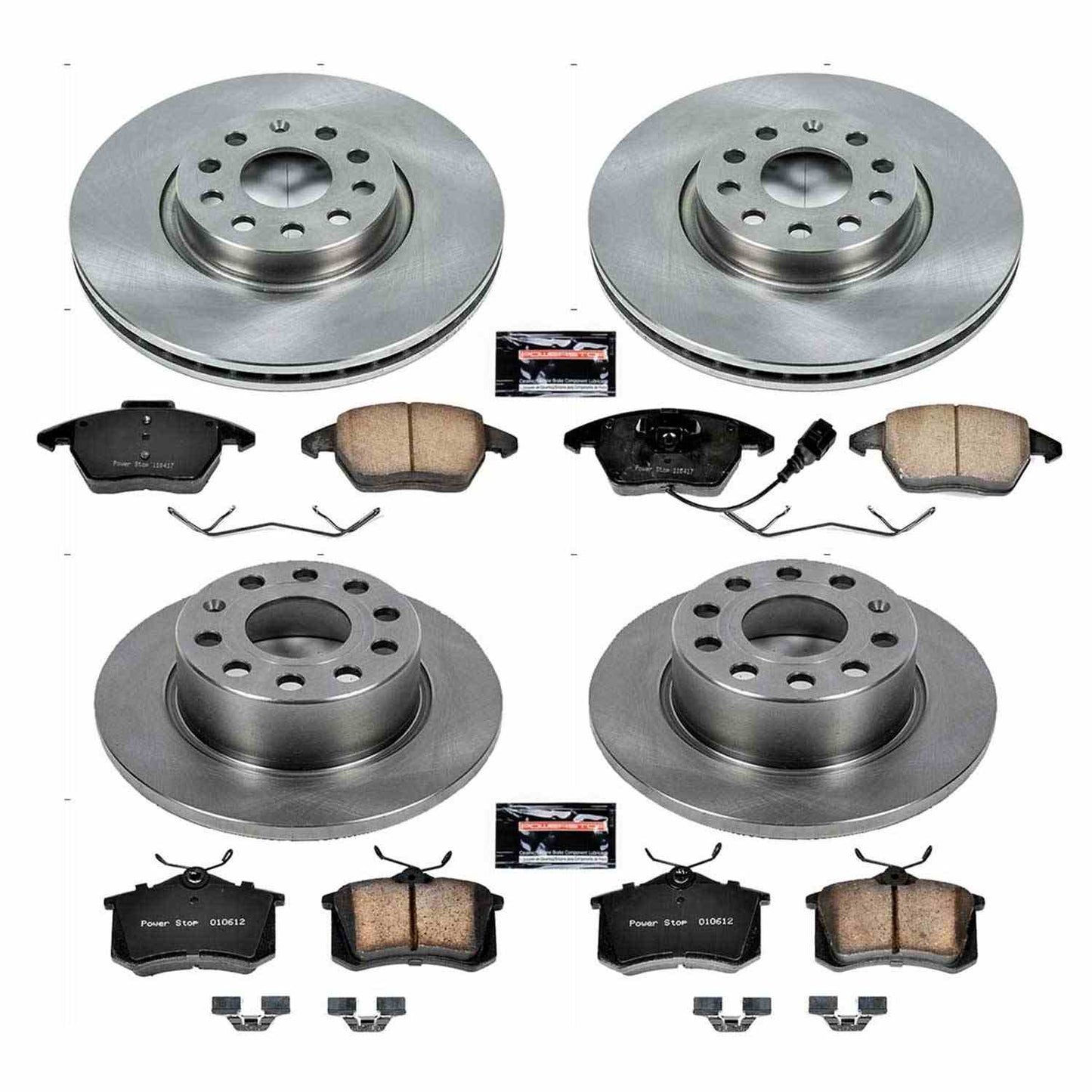 PowerStop Power Stop 2013 Audi A3 Front & Rear Autospecialty Brake Kit KOE7530