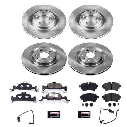PowerStop Power Stop 17-18 Audi A4 Front & Rear Autospecialty Brake Kit KOE7531