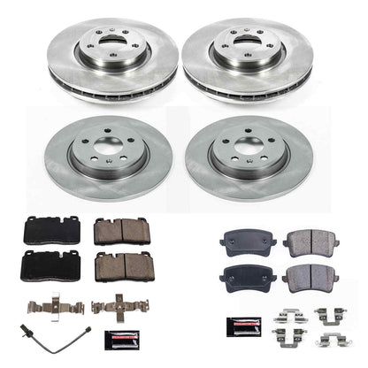PowerStop Power Stop 14-17 Audi Q5 Front & Rear Autospecialty Brake Kit KOE7538