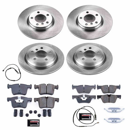 PowerStop Power Stop 13-14 BMW 328i xDrive Front & Rear Autospecialty Brake Kit KOE7548