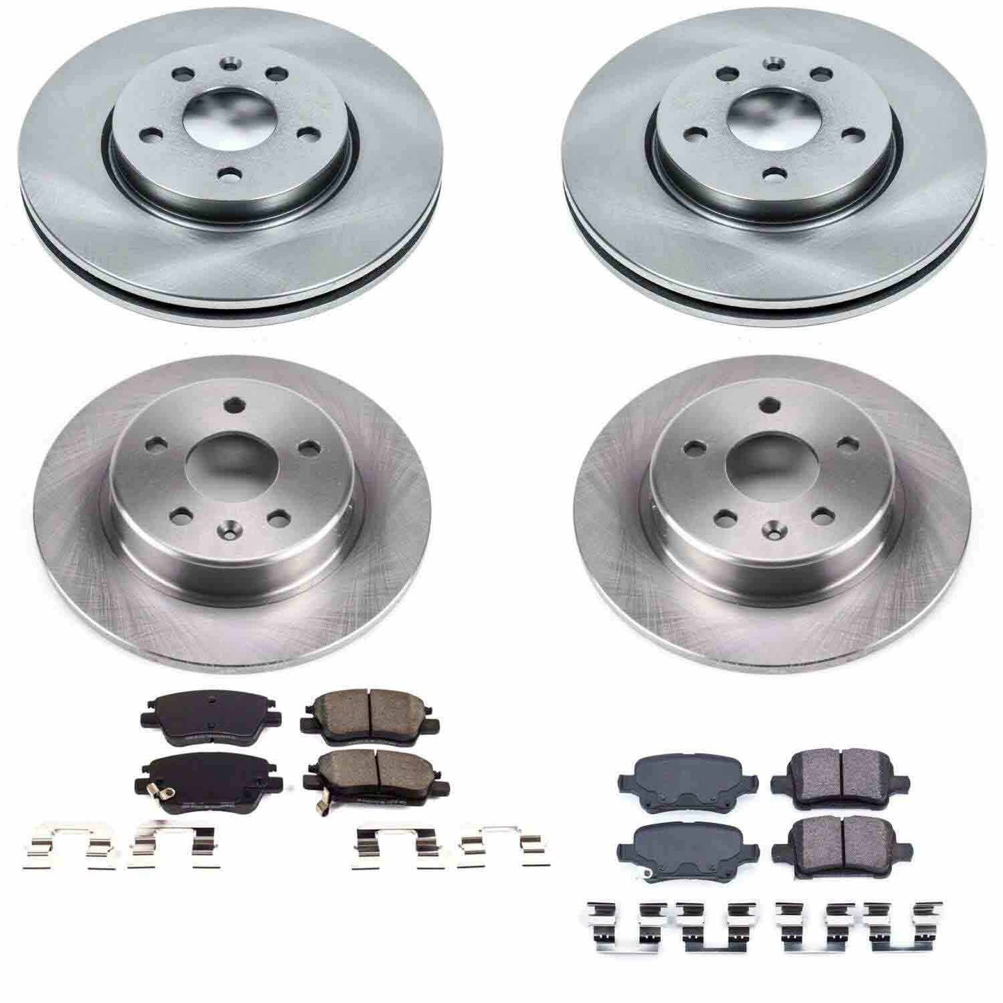 PowerStop Power Stop 17-18 Chevrolet Bolt EV Front & Rear Autospecialty Brake Kit KOE7561