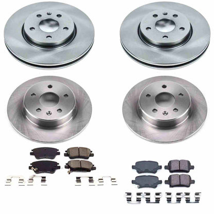 PowerStop Power Stop 17-18 Chevrolet Bolt EV Front & Rear Autospecialty Brake Kit KOE7561