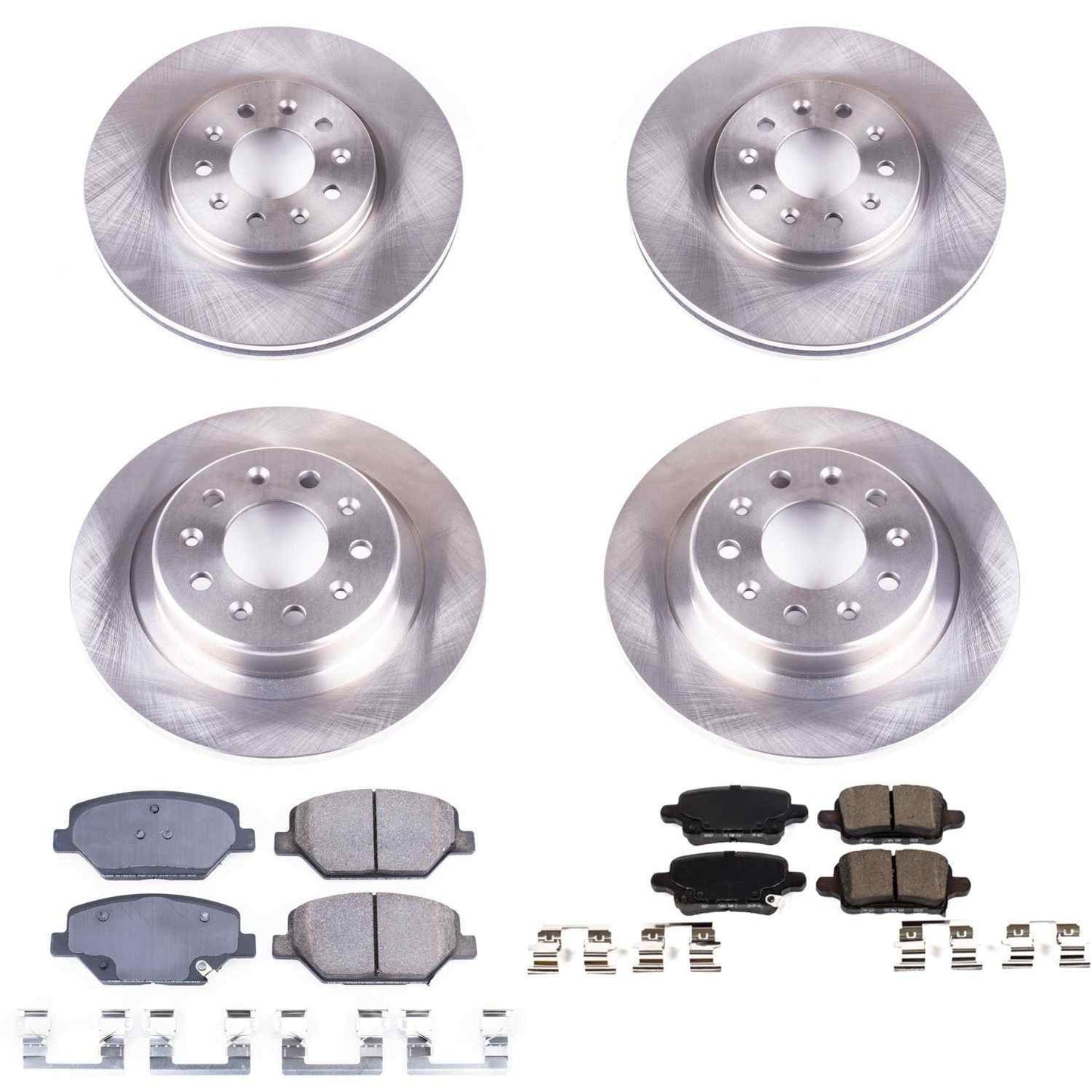PowerStop Power Stop 2018 Chevrolet Equinox Front & Rear Autospecialty Brake Kit KOE7565