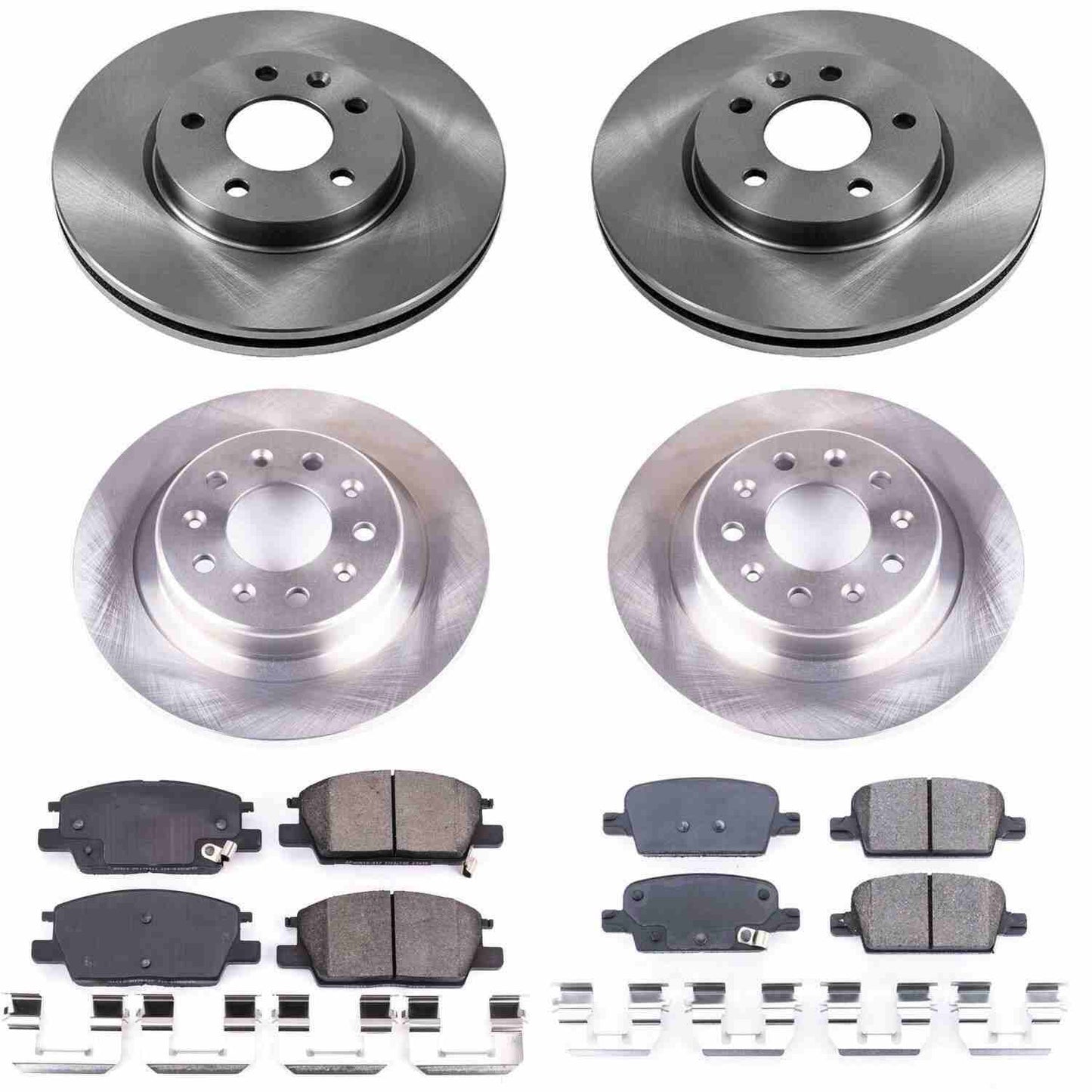 PowerStop Power Stop 16-18 Chevrolet Malibu Front & Rear Autospecialty Brake Kit KOE7567