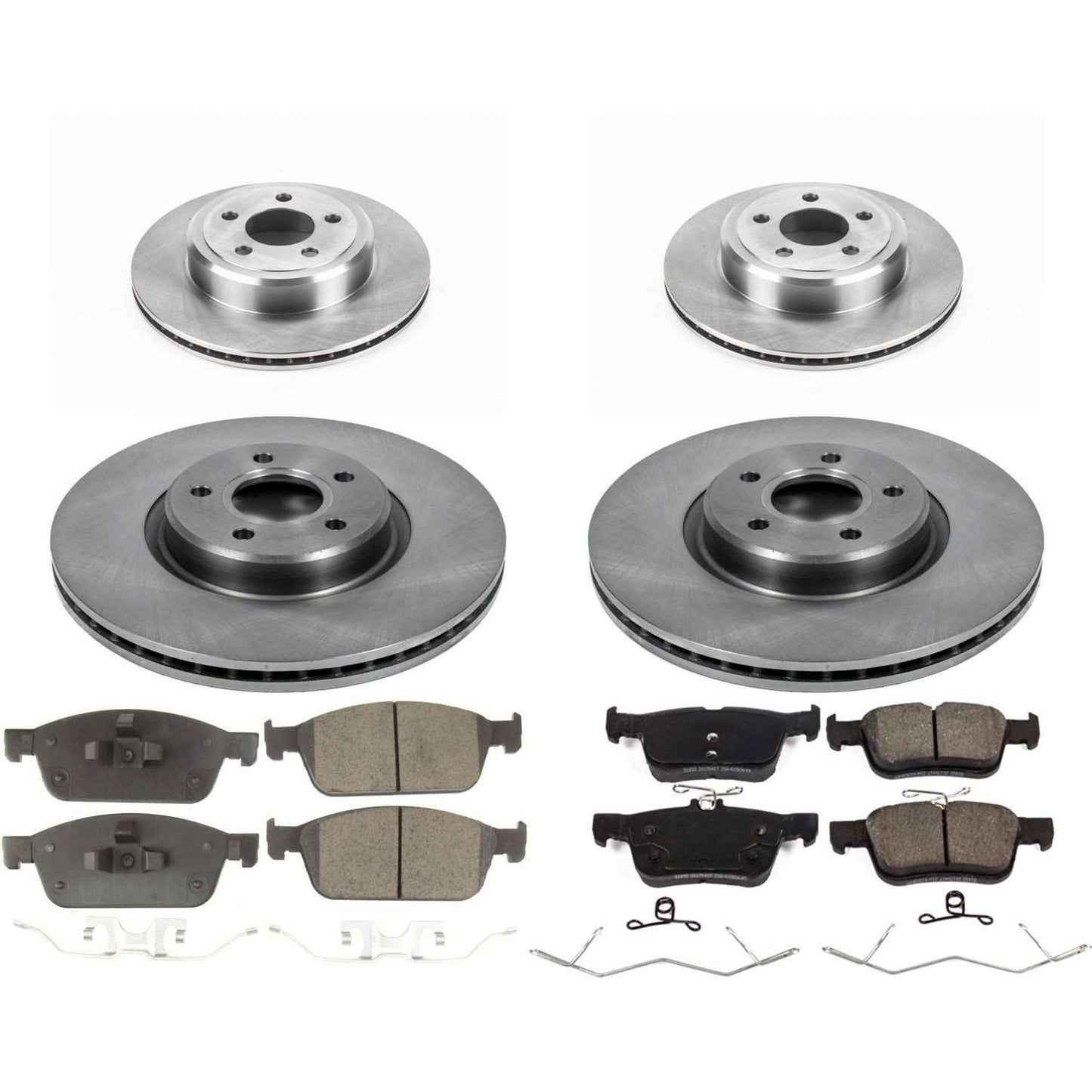 PowerStop Power Stop 17-18 Ford Escape Front & Rear Autospecialty Brake Kit KOE7569