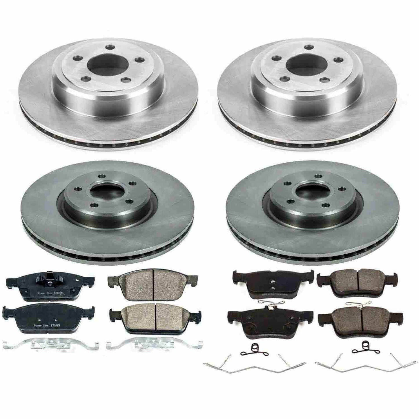 PowerStop Power Stop 17-19 Ford Escape Front & Rear Autospecialty Brake Kit KOE7570