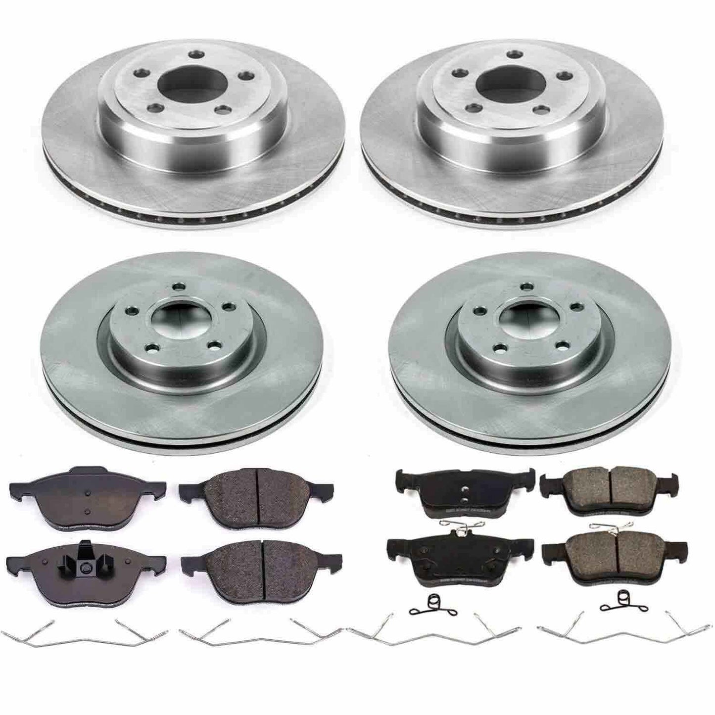 PowerStop Power Stop 17-19 Ford Escape Front & Rear Autospecialty Brake Kit KOE7571