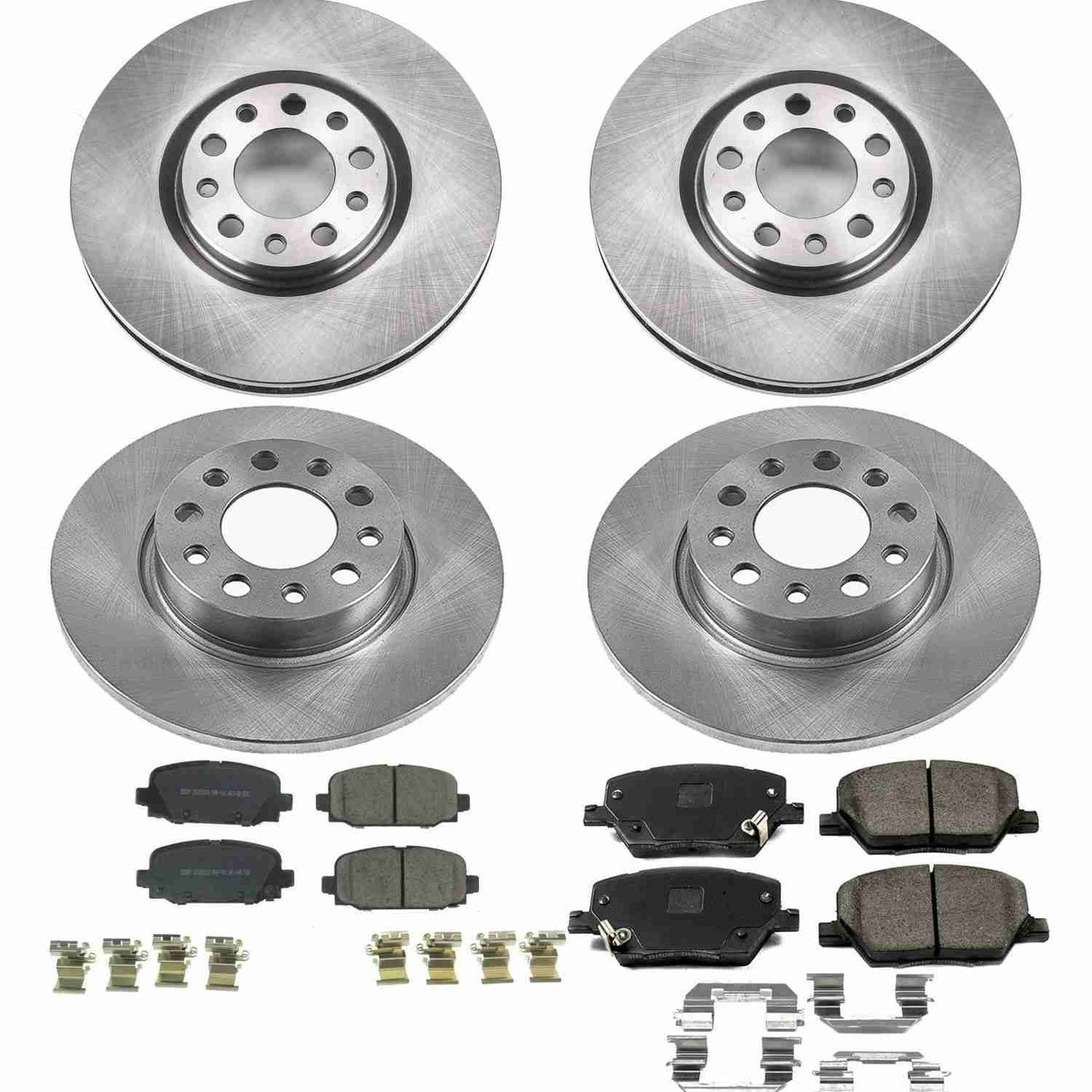 PowerStop Power Stop 17-19 Jeep Compass Front & Rear Autospecialty Brake Kit KOE7598