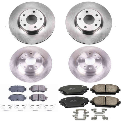 PowerStop Power Stop 16-18 Mazda CX-3 Front & Rear Autospecialty Brake Kit KOE7607