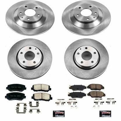 PowerStop Power Stop 16-18 Mazda CX-5 Front & Rear Autospecialty Brake Kit KOE7609
