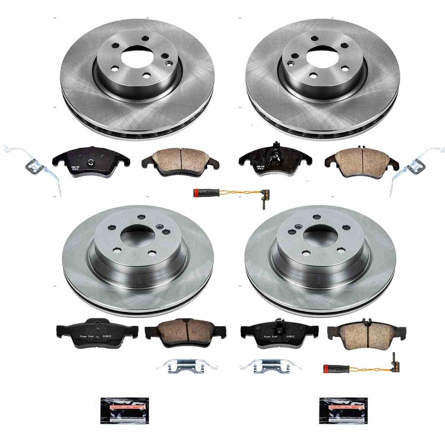 PowerStop Power Stop 10-16 Mercedes-Benz E350 Front & Rear Autospecialty Brake Kit KOE7616