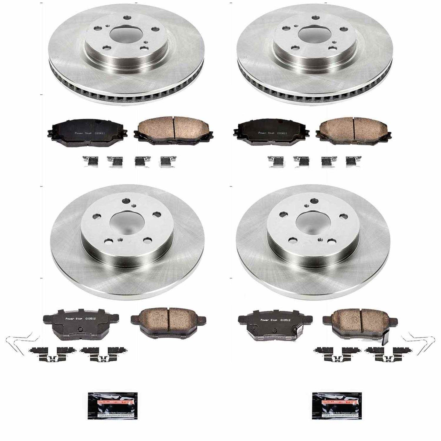 PowerStop Power Stop 2016 Scion iM Front & Rear Autospecialty Brake Kit KOE7631