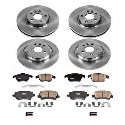 PowerStop Power Stop 15-18 Volvo S60 Front & Rear Autospecialty Brake Kit KOE7636