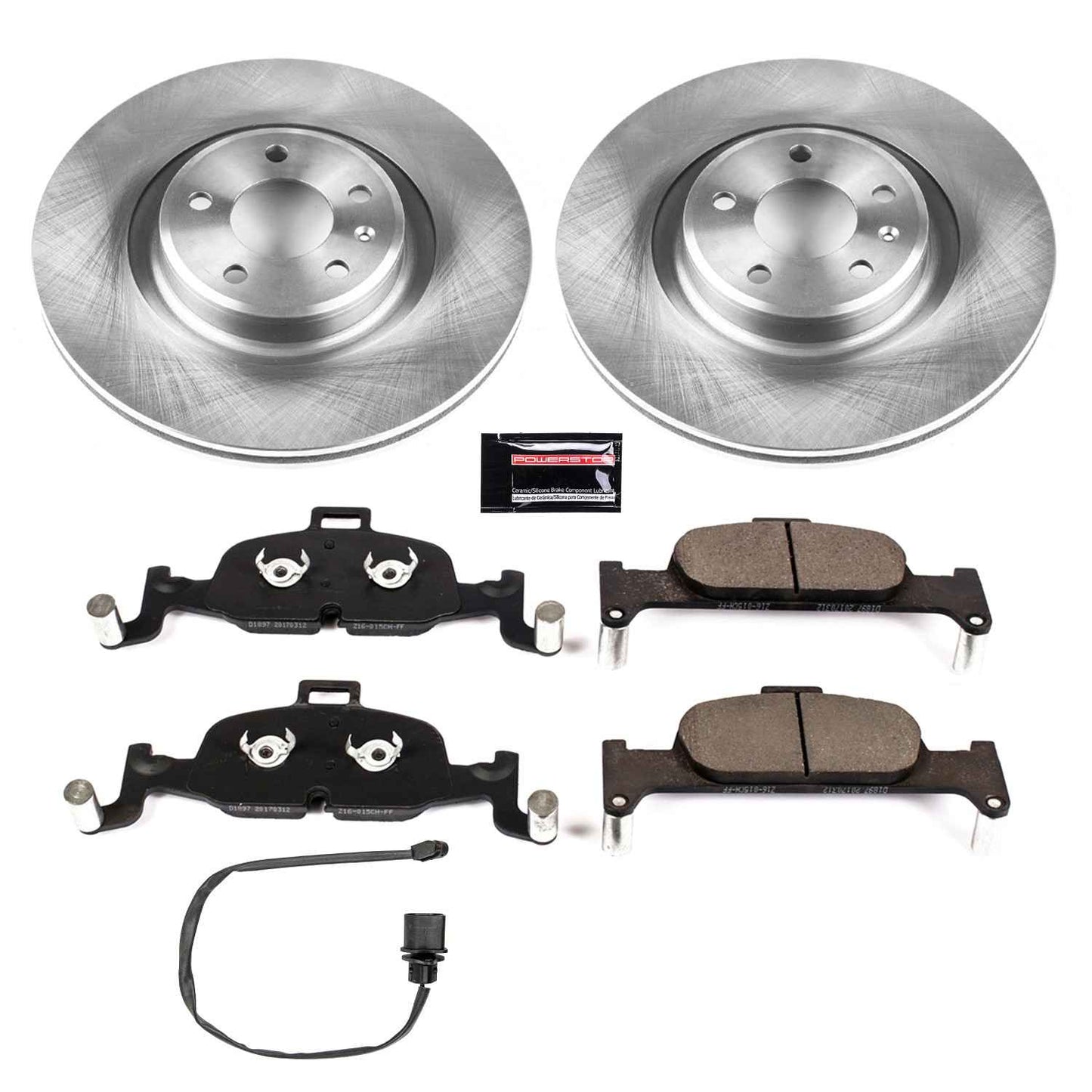 PowerStop Power Stop 17-18 Audi A4 Front Autospecialty Brake Kit KOE7648