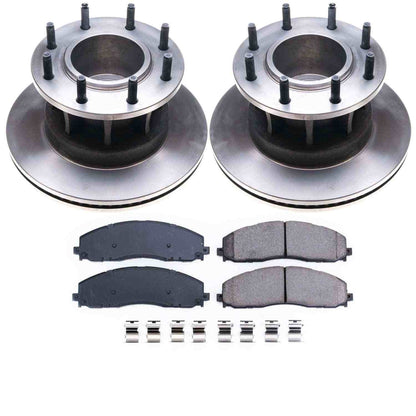 PowerStop Power Stop 17-19 Ford F-350 Super Duty Front Autospecialty Brake Kit KOE7669
