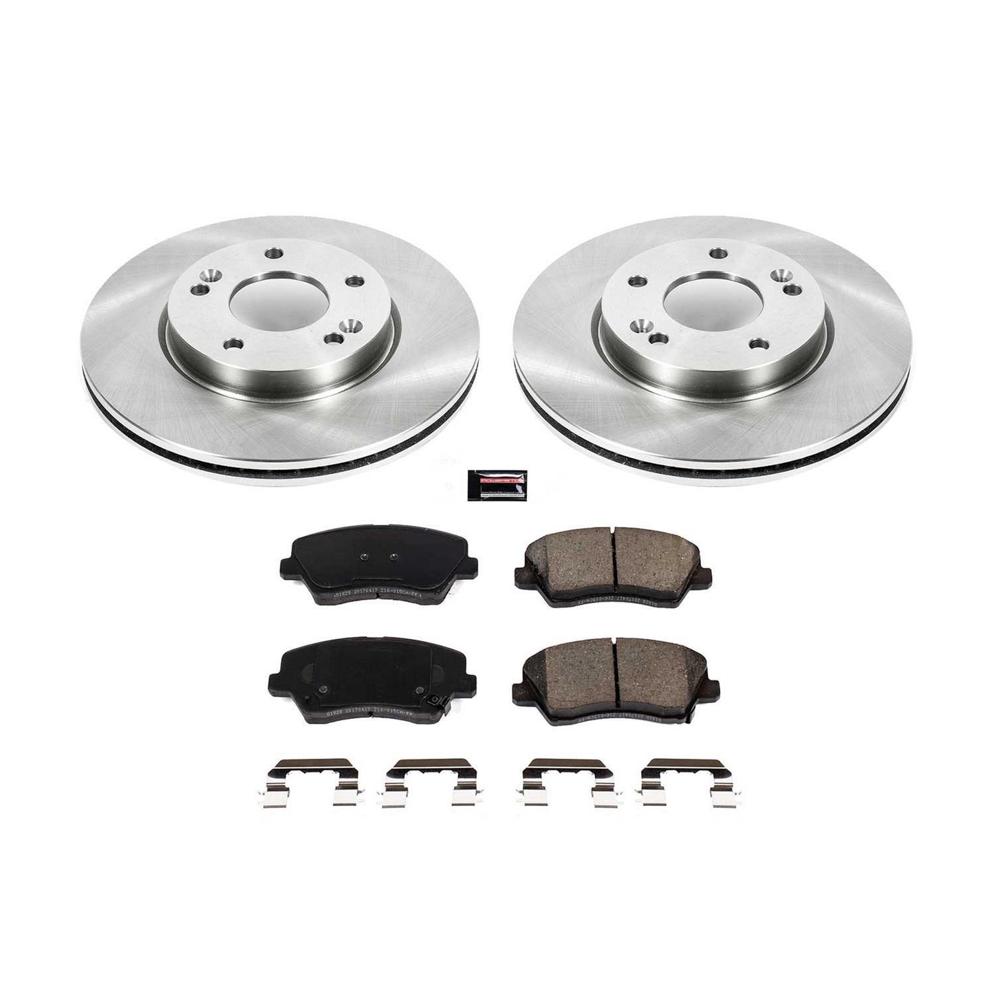 PowerStop Power Stop 16-17 Hyundai Veloster Front Autospecialty Brake Kit KOE7672