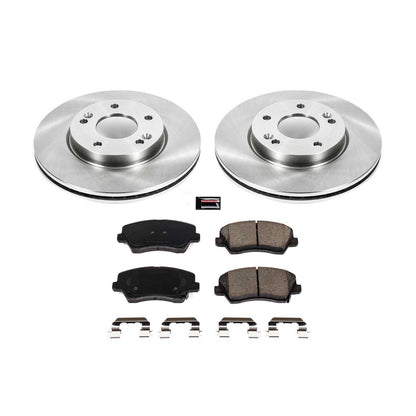 PowerStop Power Stop 16-17 Hyundai Veloster Front Autospecialty Brake Kit KOE7672