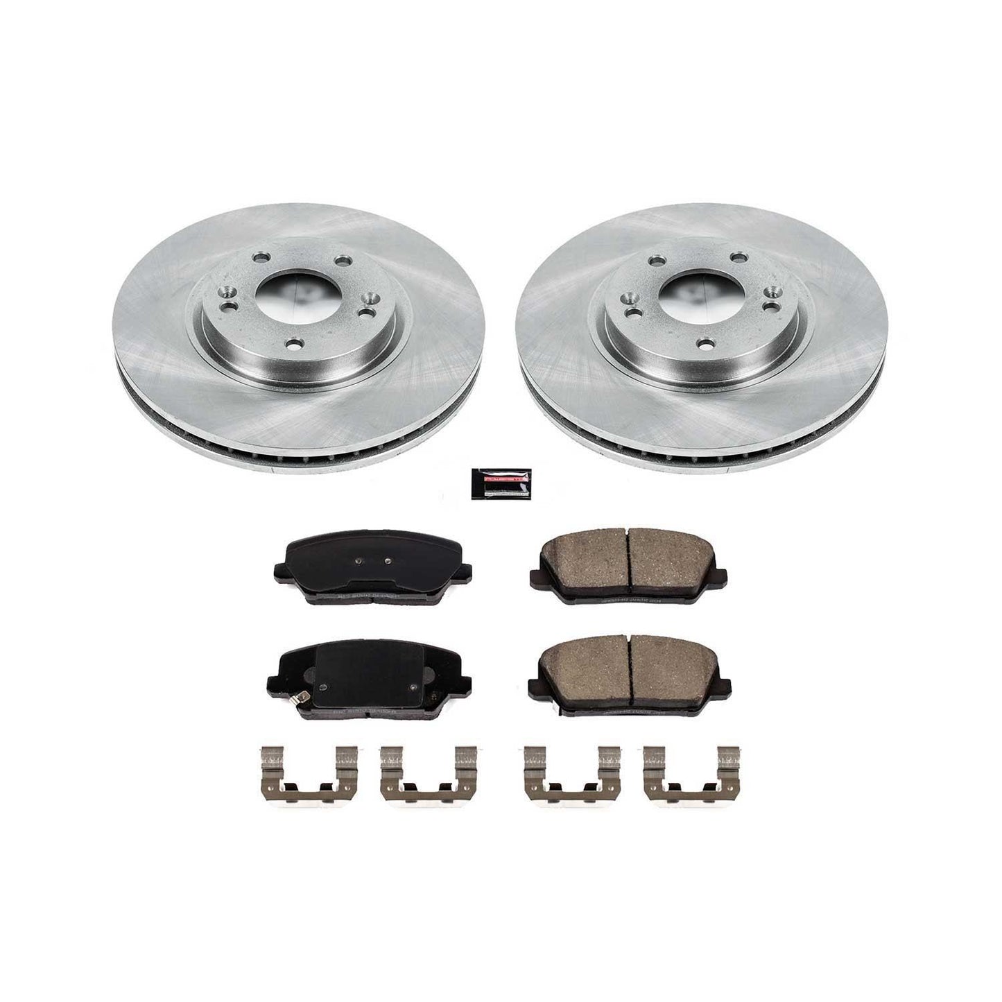 PowerStop Power Stop 16-17 Hyundai Veloster Front Autospecialty Brake Kit KOE7673