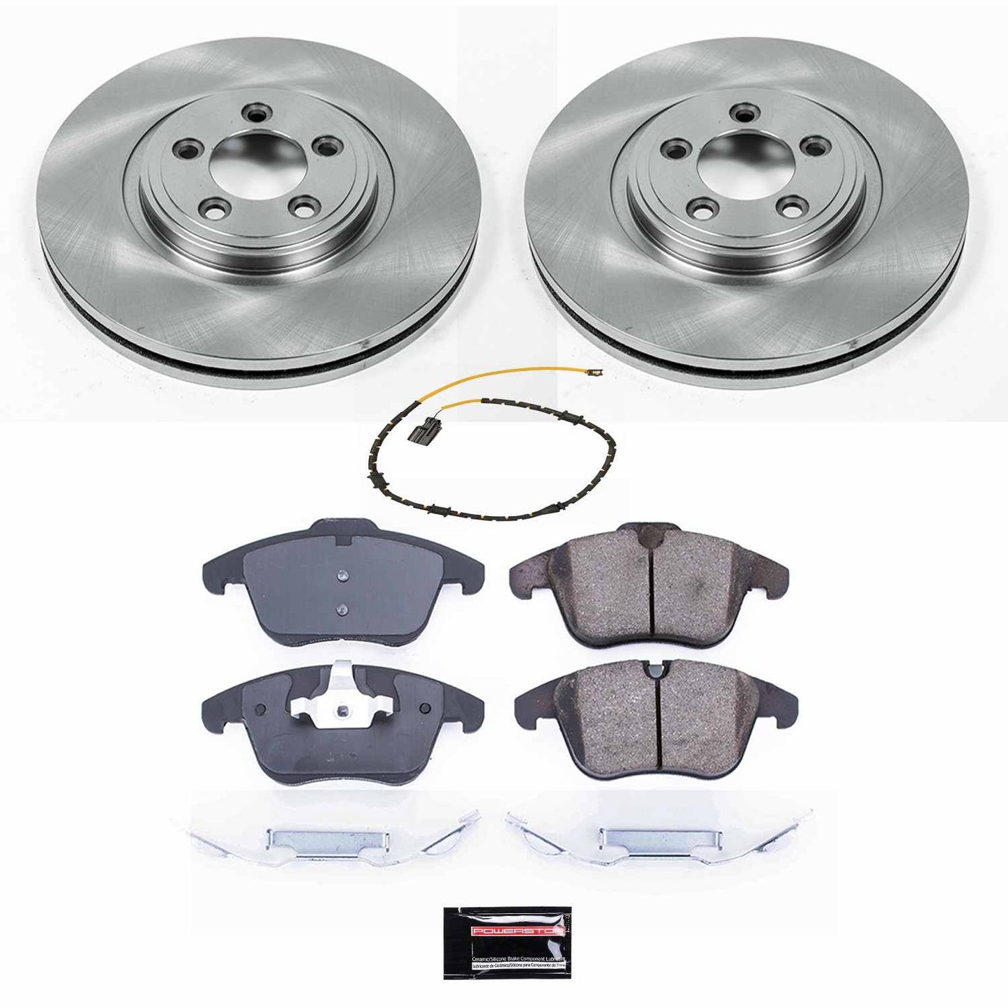 PowerStop Power Stop 13-15 Jaguar XF Front Autospecialty Brake Kit KOE7680