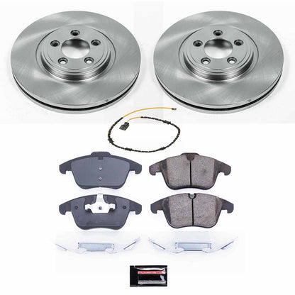 PowerStop Power Stop 13-15 Jaguar XF Front Autospecialty Brake Kit KOE7680
