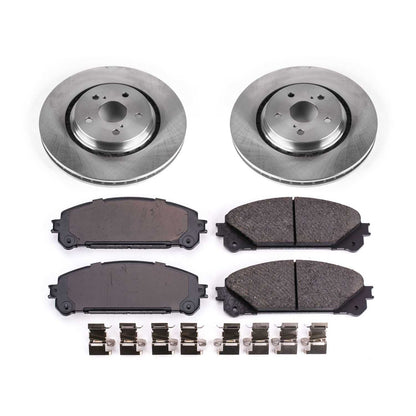 PowerStop Power Stop 16-18 Lexus RX350 Front Autospecialty Brake Kit KOE7688