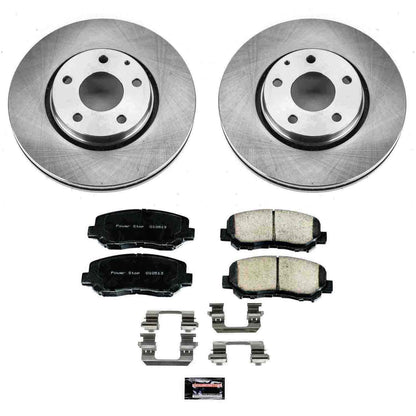 PowerStop Power Stop 16-18 Mazda CX-5 Front Autospecialty Brake Kit KOE7689