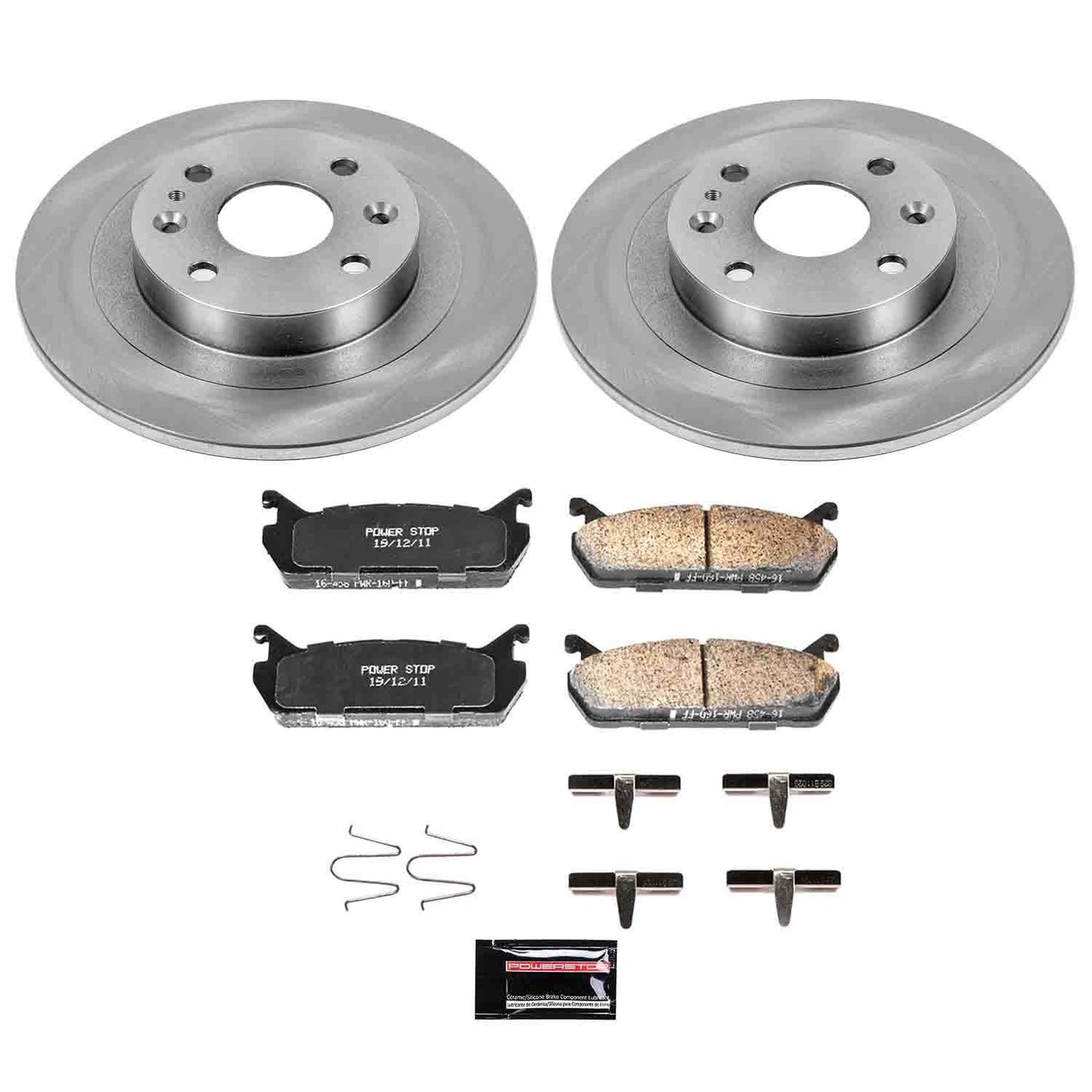PowerStop Power Stop 91-96 Ford Escort Rear Autospecialty Brake Kit KOE770