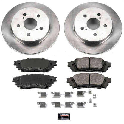 PowerStop Power Stop 15-17 Lexus NX200t Rear Autospecialty Brake Kit KOE7739