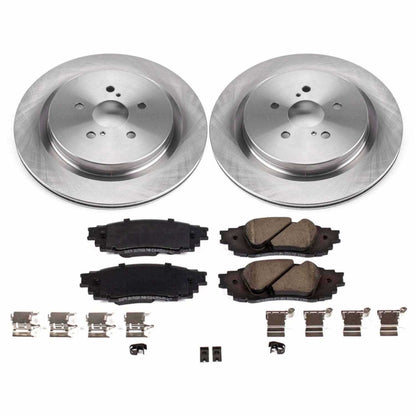 PowerStop Power Stop 16-18 Lexus RX350 Rear Autospecialty Brake Kit KOE7740