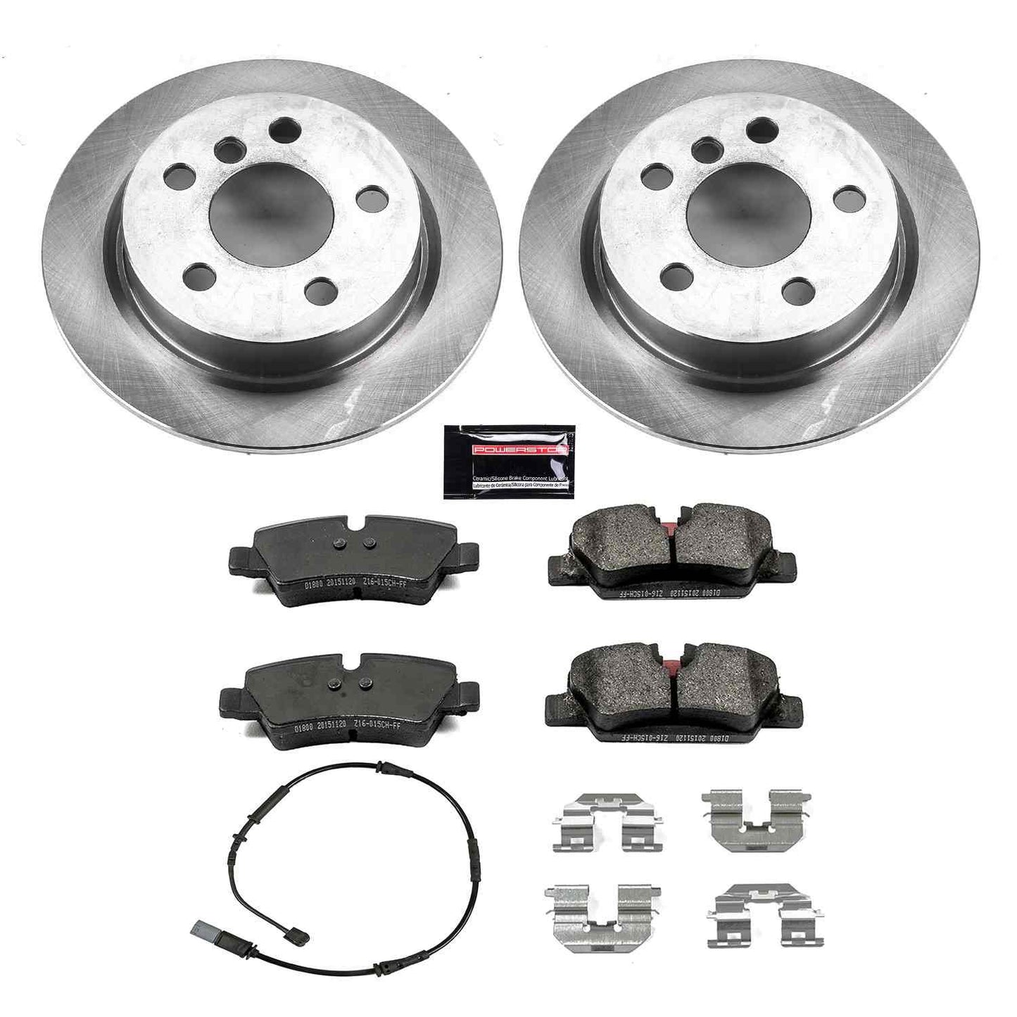 PowerStop Power Stop 14-19 Mini Cooper Rear Autospecialty Brake Kit KOE7750