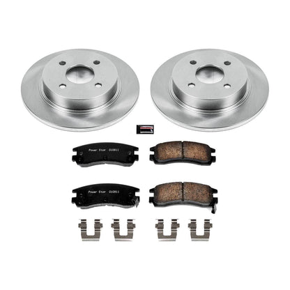 PowerStop Power Stop 91-92 Saturn SC Rear Autospecialty Brake Kit KOE7752