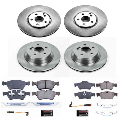 PowerStop Power Stop 07-09 Mercedes-Benz E550 Front & Rear Autospecialty Brake Kit KOE7761