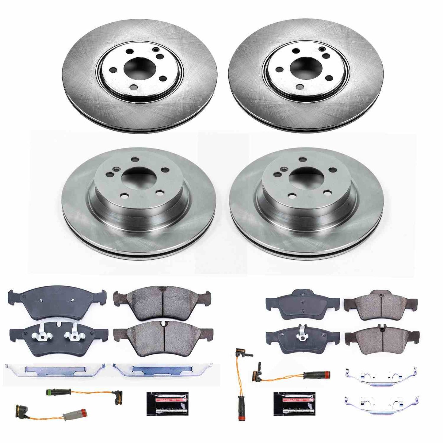 PowerStop Power Stop 2006 Mercedes-Benz E500 Front & Rear Autospecialty Brake Kit KOE7762