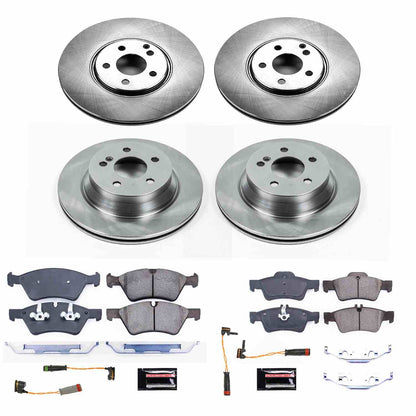 PowerStop Power Stop 2006 Mercedes-Benz E500 Front & Rear Autospecialty Brake Kit KOE7762