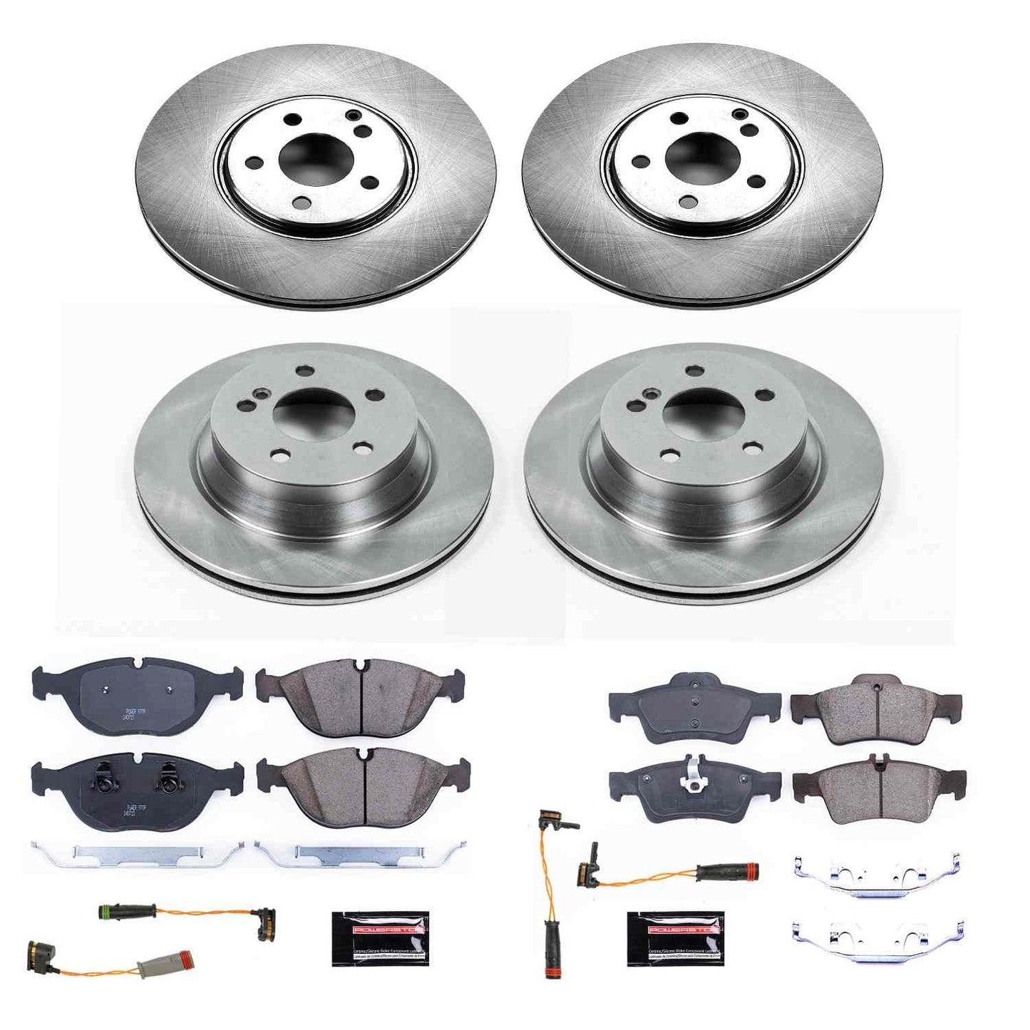 PowerStop Power Stop 04-05 Mercedes-Benz E500 Front & Rear Autospecialty Brake Kit KOE7763