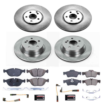 PowerStop Power Stop 04-05 Mercedes-Benz E500 Front & Rear Autospecialty Brake Kit KOE7763