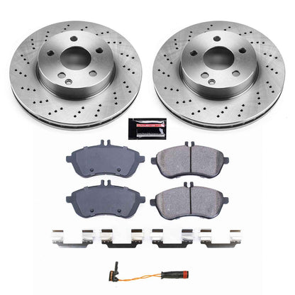 PowerStop Power Stop 2015 Mercedes-Benz C250 Front Autospecialty Brake Kit KOE7766