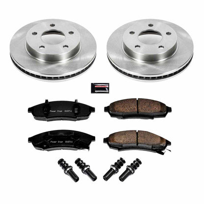 PowerStop Power Stop 87-94 Oldsmobile Cutlass Cruiser Front Autospecialty Brake Kit KOE7794