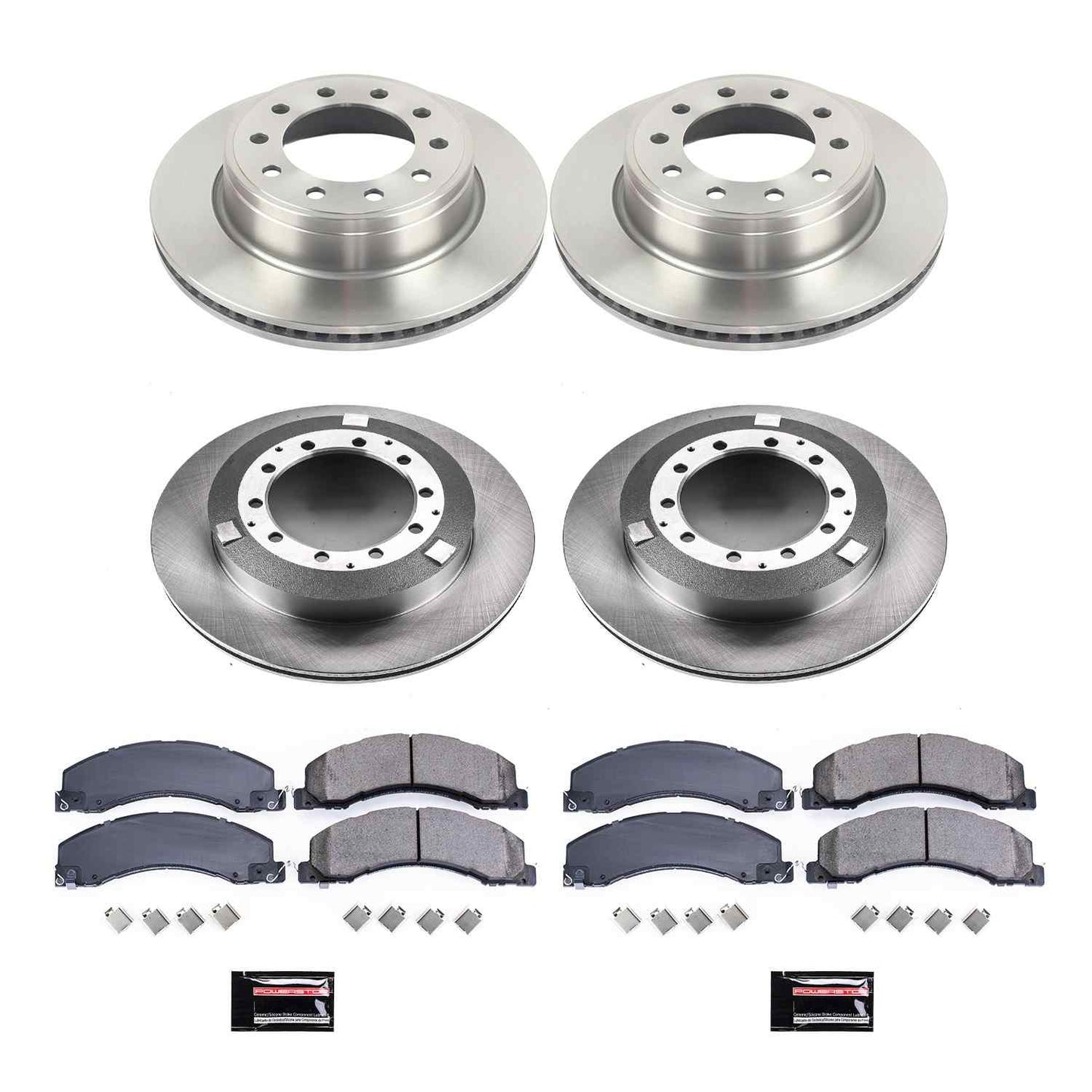 PowerStop Power Stop 13-18 Ram 4500 Front & Rear Autospecialty Brake Kit KOE7818