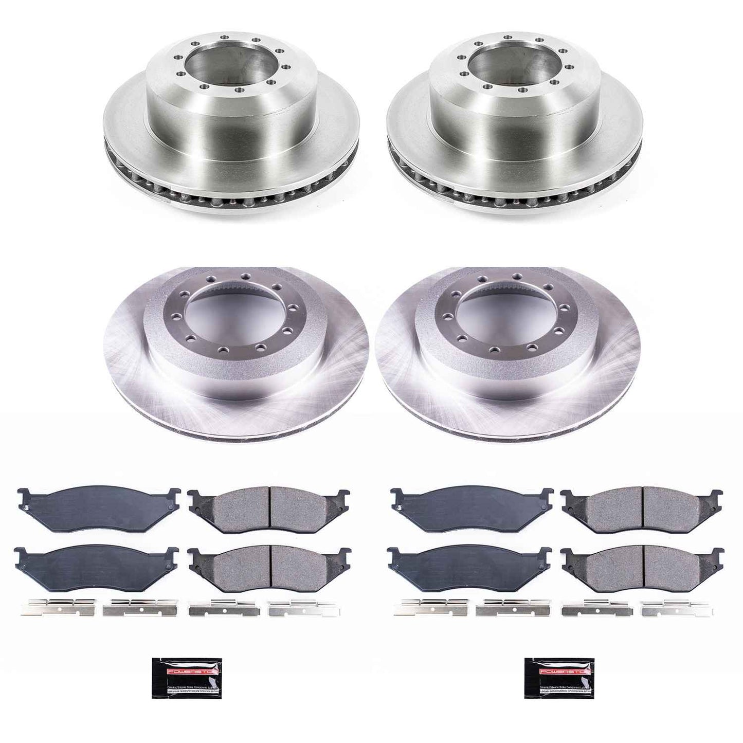 PowerStop Power Stop 01-04 Ford F53 Front & Rear Autospecialty Brake Kit KOE7821